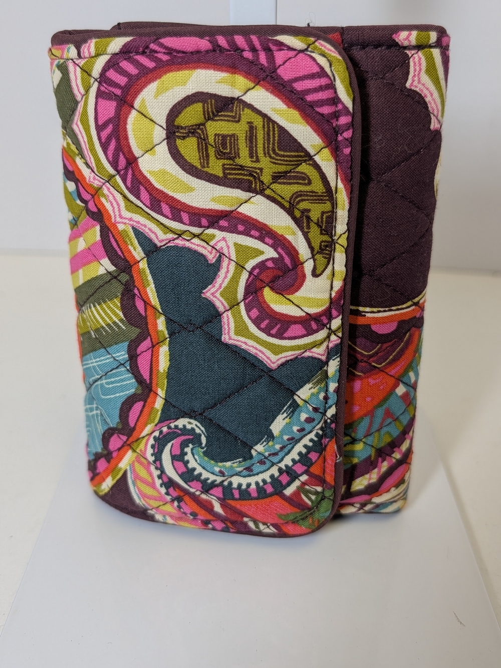 Vera Bradley NWT RFID Riley Compact Wallet in Heirloom Paisley [1]